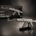 AK-47 – kovový 3D model