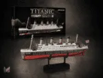 Titanic – kovový 3D model lode